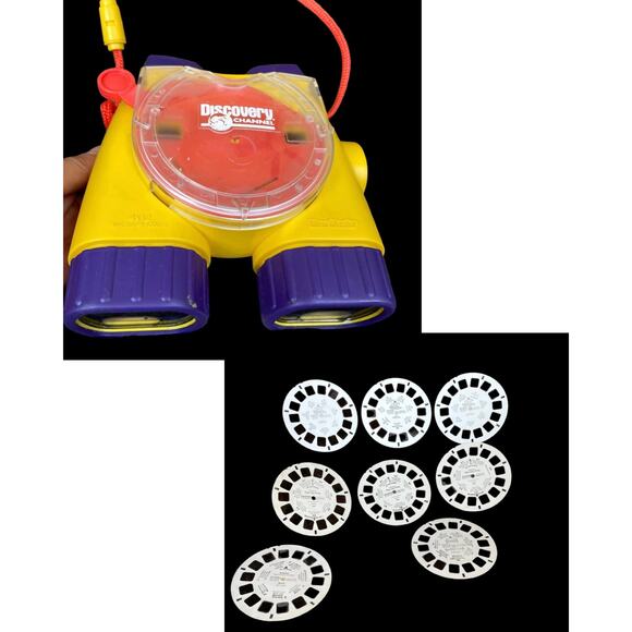 Vintage Fisher Price View Master Finder & 8 Film Slide Discs Discovery READ - Picture 1 of 13